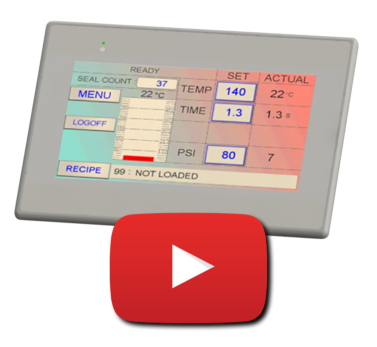 YouTube link to the PackworldUSA touch screen
