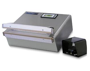 The PackworldUSA PW7016 steri sealer with foot peda