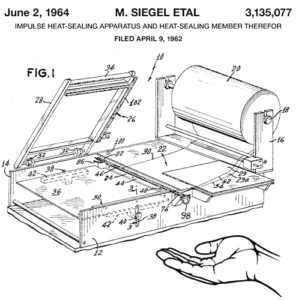 impulse heat seal patent image