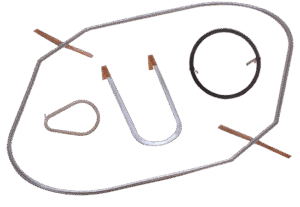 contour impulse heat seal bans