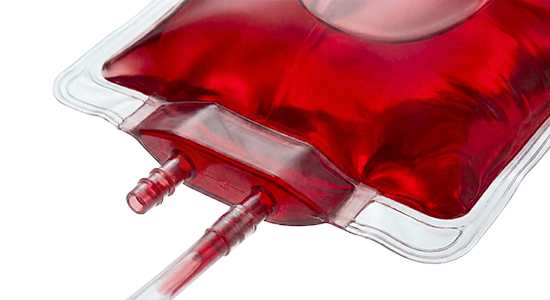 impulse heat sealed dual bag ports