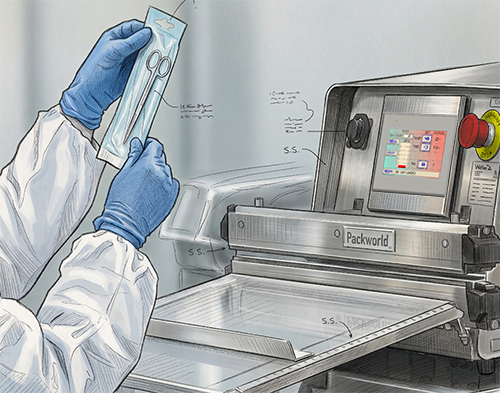 image PW3400 utilized in a lab for R&D work.